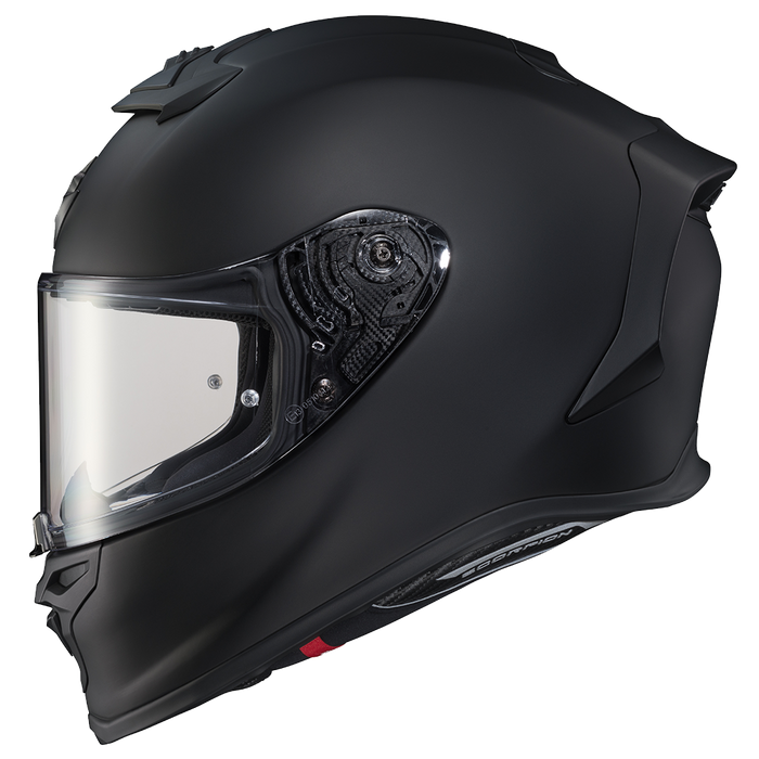 EXO-R1 Matte Black: Regardless of where you tear it up; track, canyon, or urban wasteland, the Scorpion EXO-R1 Air was design