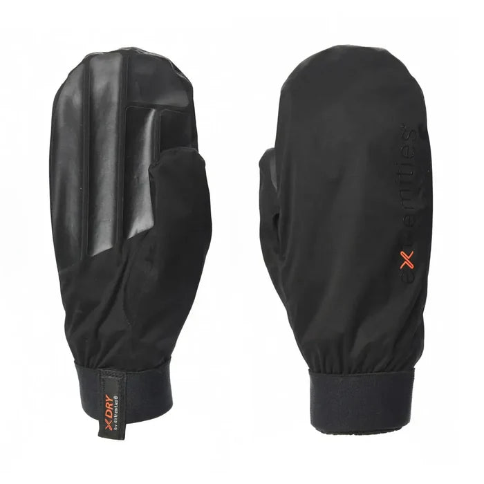 Extremities Torrent Waterproof lightweight mitts showing the back and palm detail side by side