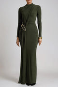 Faina Embellished Fringe Maxi Dress