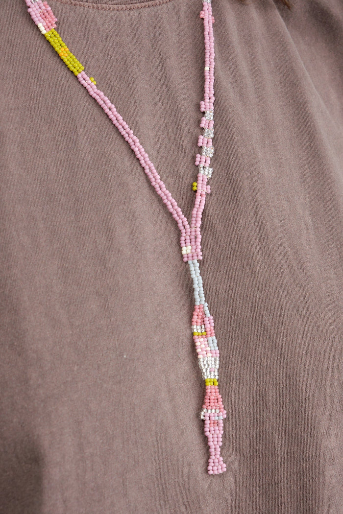 Salihah Moore Jewelry Necklaces Fara Necklace in Purple Purple / 16" Drop