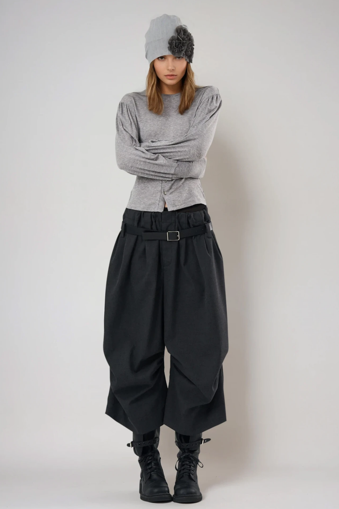 Fathi Deconstruct Capri Pants