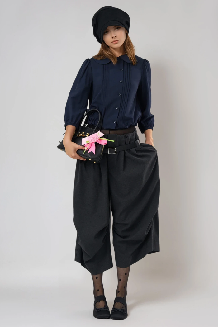 Fathi Deconstruct Capri Pants