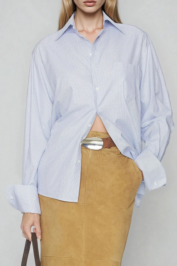 Fatmanur Grid Shirt