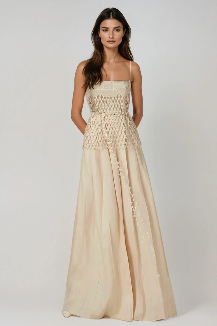 Fatsani Spaghetti Cutout Pants Set