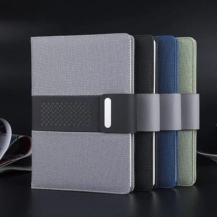 Faux Leather - Stationery Hand Book With Buckle (NB05)