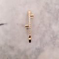 FENDI CRYSTAL HAIR CLIP