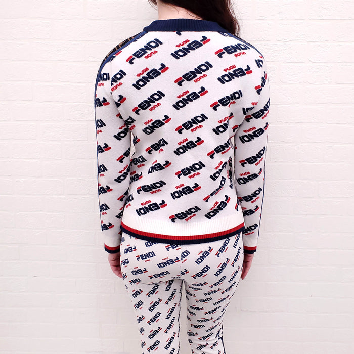 FENDI x FILA COLLABORATION SWEATER - SIZE 40