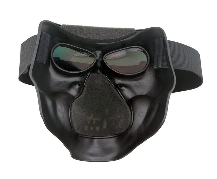 Flame Skull Mask Smoke Lens: Features:
Made with Polypropylene (Helmet Material)
Polycarbonate Lenses
Matte Flame Mask
Soft-A