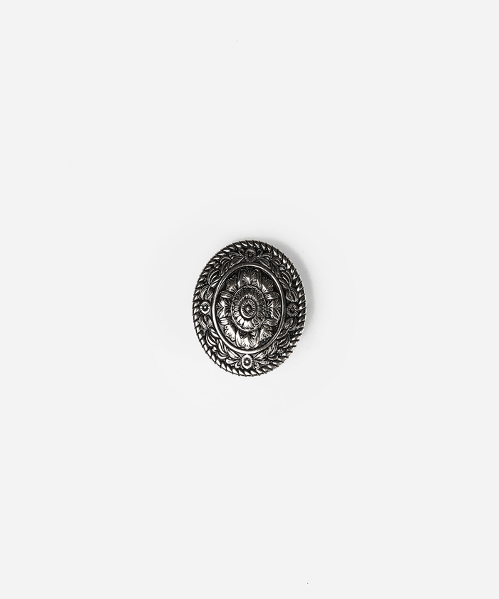 Metal bushing on a white background #color_silver