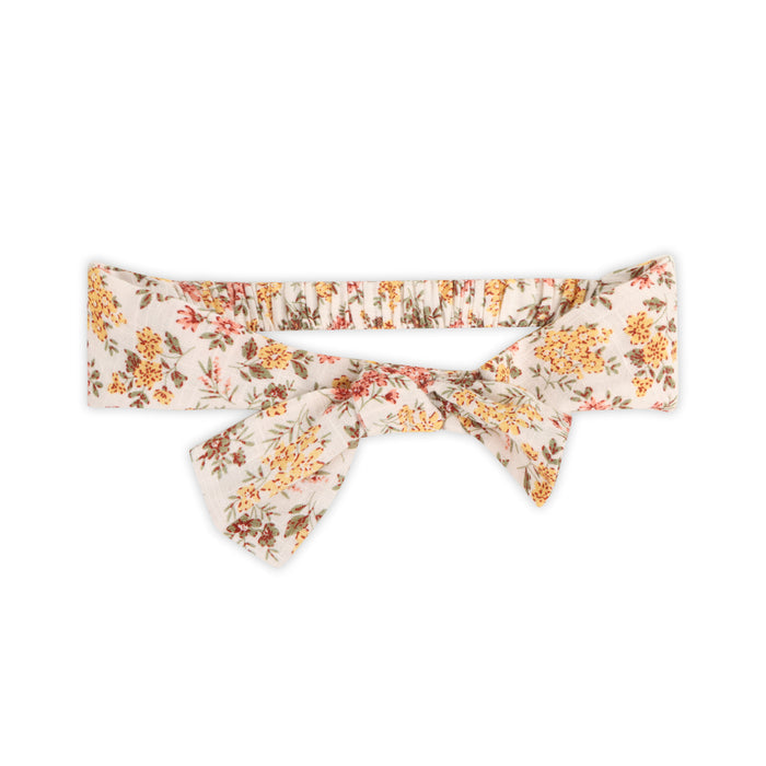 Florecita Floral Baby Romper & Headband Set (Organic Cotton)