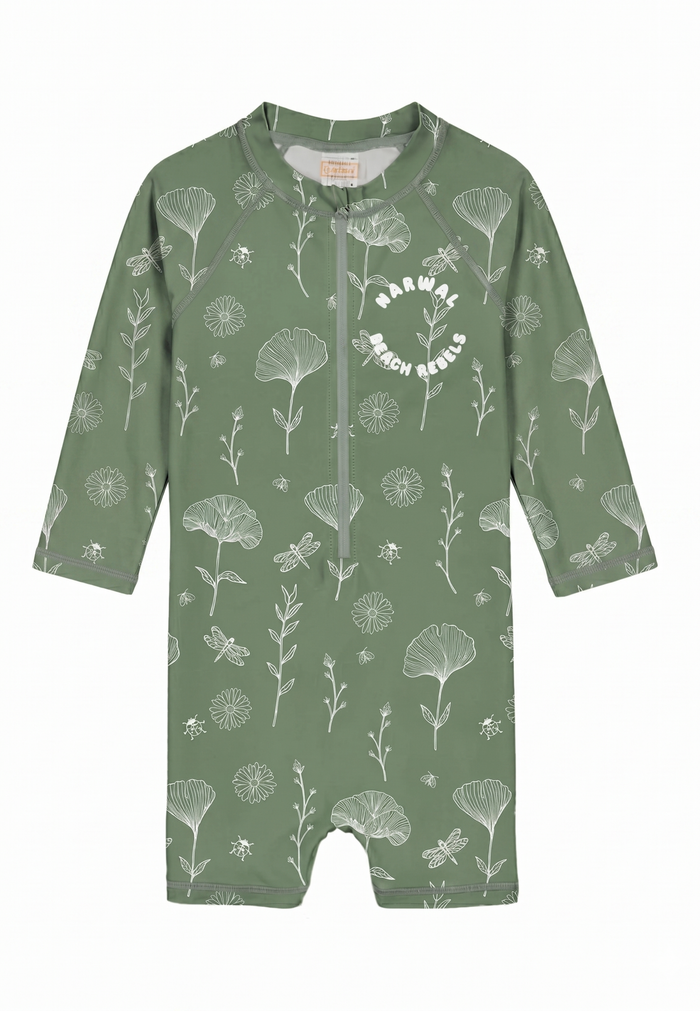 Flower Green Suit