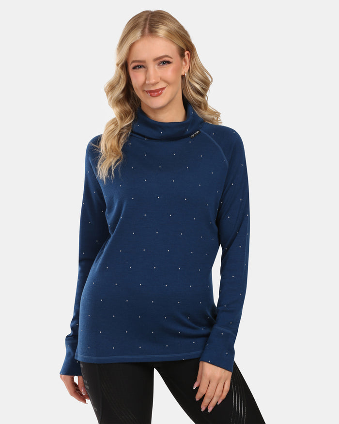 Merinowolle für Damen base Schicht-Rollkragenpullover Kilpi JANNU-W