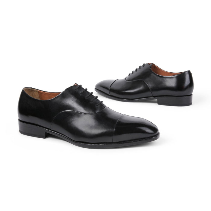 Genoa Cap - Toe Oxford // Black - SARTORO