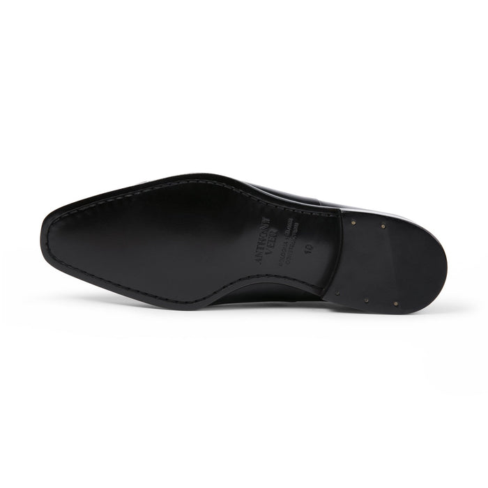 Genoa Cap - Toe Oxford // Black - SARTORO
