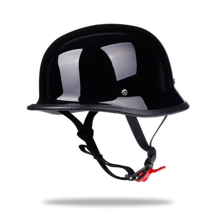 German Beanie Helmet Solid: Description
All of our motorcycle helmets are FMVSS 571