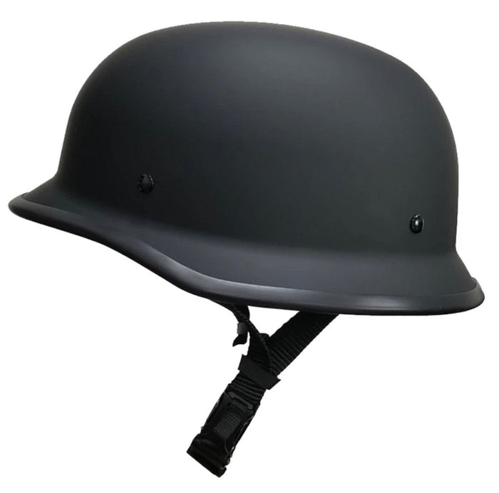 German Beanie Helmet Solid: Description
All of our motorcycle helmets are FMVSS 571