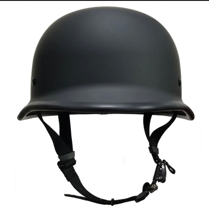 German Beanie Helmet Solid: Description
All of our motorcycle helmets are FMVSS 571