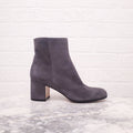 GIANVITO ROSSI GREY SUEDE BOOTIES - SIZE 39