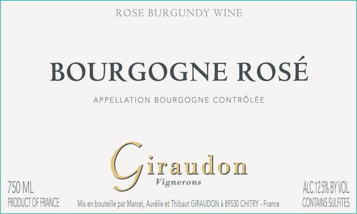 Giraudon Bourgogne Rose 2025