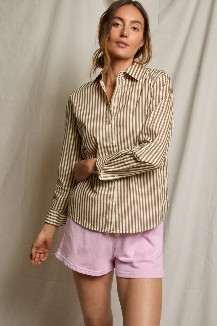 xs / light mocha stripe