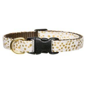 Gold Dot Cat Collar - Mayor of Glitterland