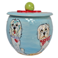 Golden Doodle Treat Jar
