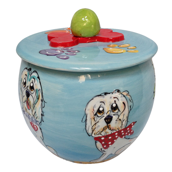 Golden Doodle Treat Jar