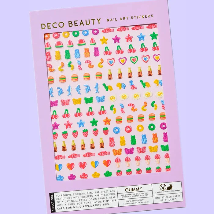 Gummy Nail Art Stickers