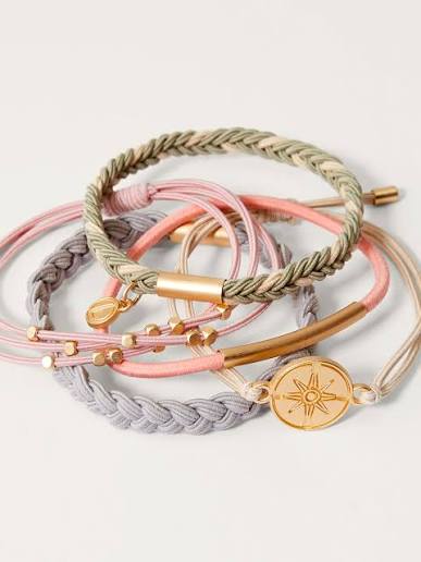 Hair Tie Bracelet Set