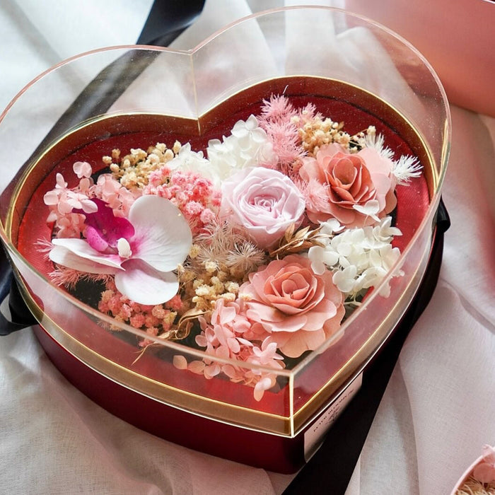 Heart Acrylic Box (FL07)