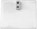 Horizontal Badge Holder with 2-Hole Clip - Gov't/Military Size - 1810-1300, Qty = 100