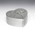 I Love You Pewter Jewelry Box