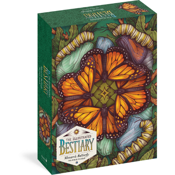 Illustrated Monarch Metamorphosis Puzzle