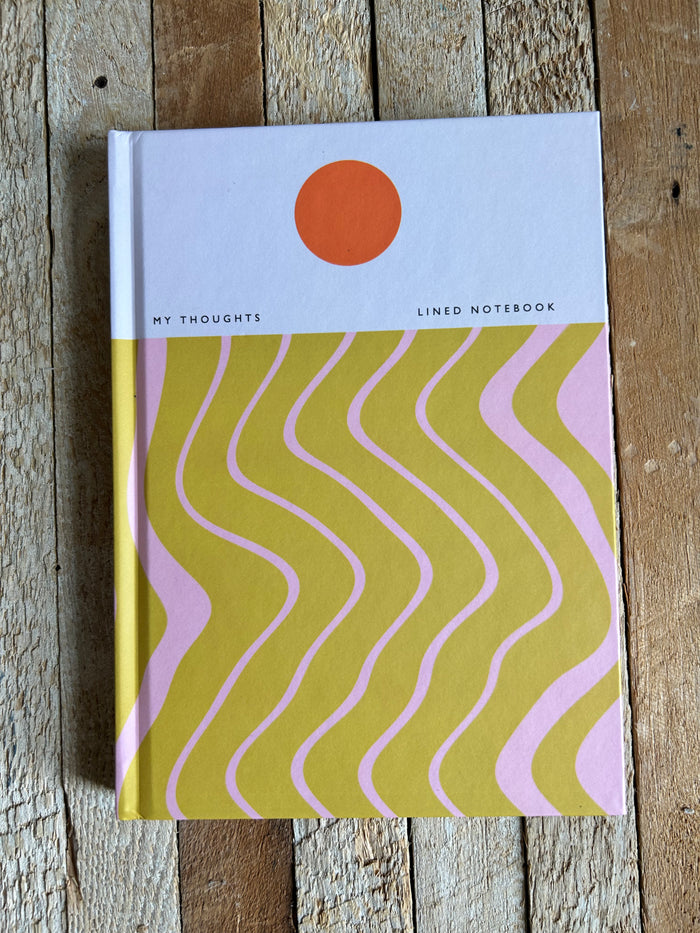 Beach Towel Lined Notebook