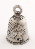 Indian Head Bell: Made in the USA from the highest quality, lead-free pewter
