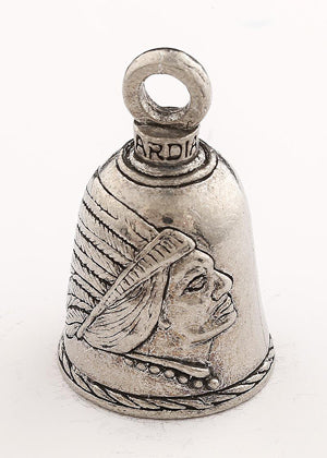 Indian Head Bell: Made in the USA from the highest quality, lead-free pewter