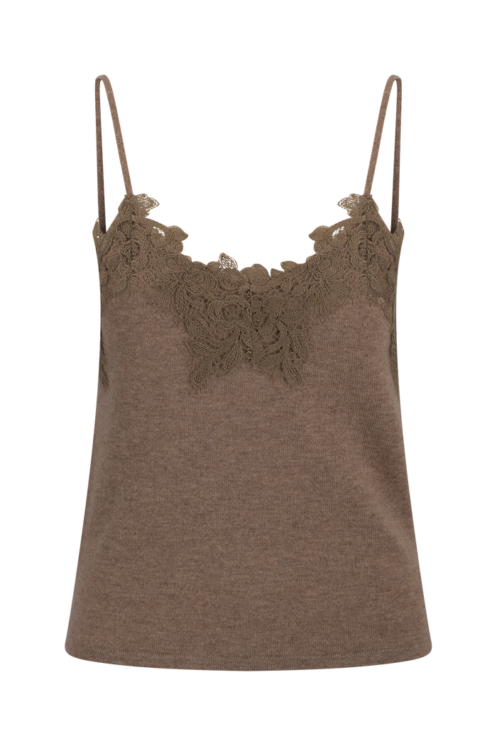 Urban Pioneers Female Indira Top TOP BROWN