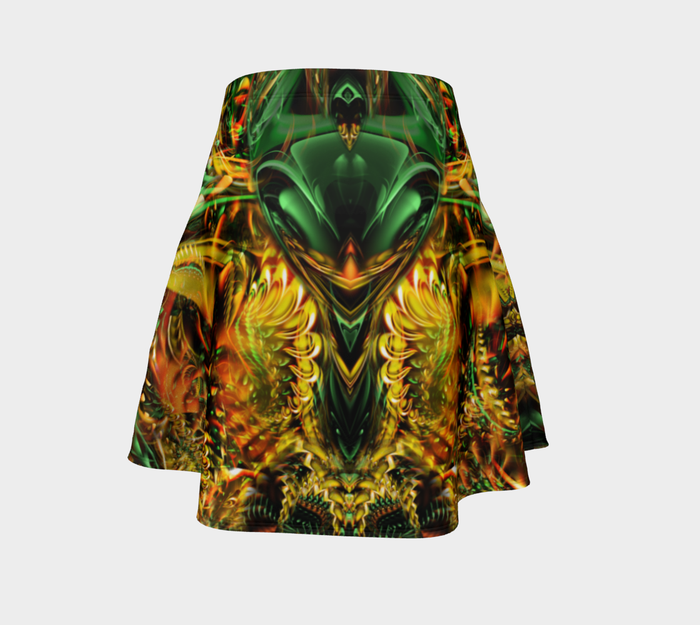 Iterative Design High Waist Flare Skirt