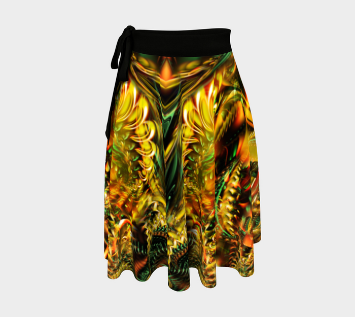 Iterative Design Wrap Skirt