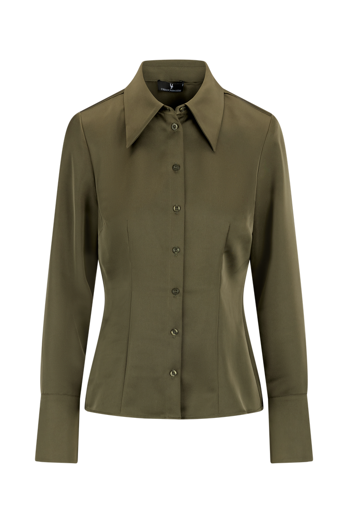 Urban Pioneers Female Jacinda Shirt BLOUSE GRAPE LEAF