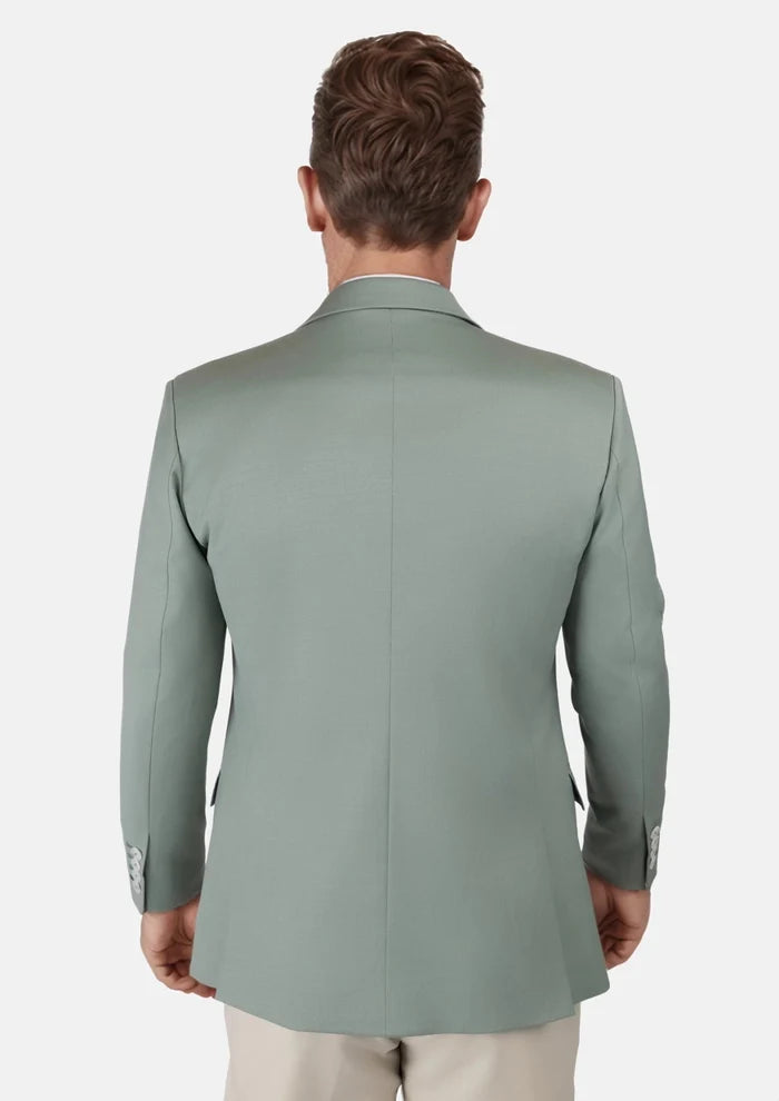 Jade Green Performance Wool Jacket - SARTORO