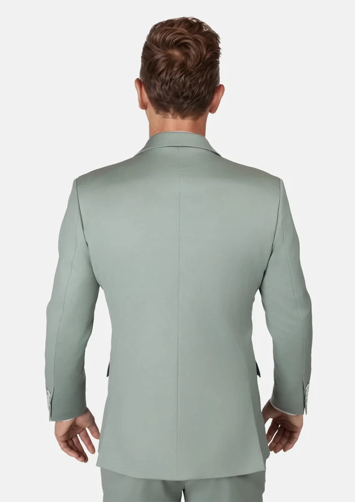 Jade Green Performance Wool Suit - SARTORO