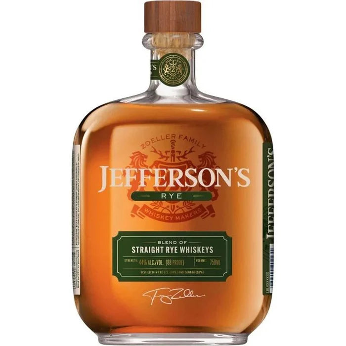 Jefferson's Straight Rye Whiskey - 750ml