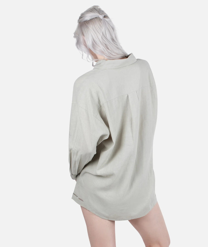JETTY WOMENS ATLANTIS OVERSIZED LONG SLEEVE SHIRT 25
