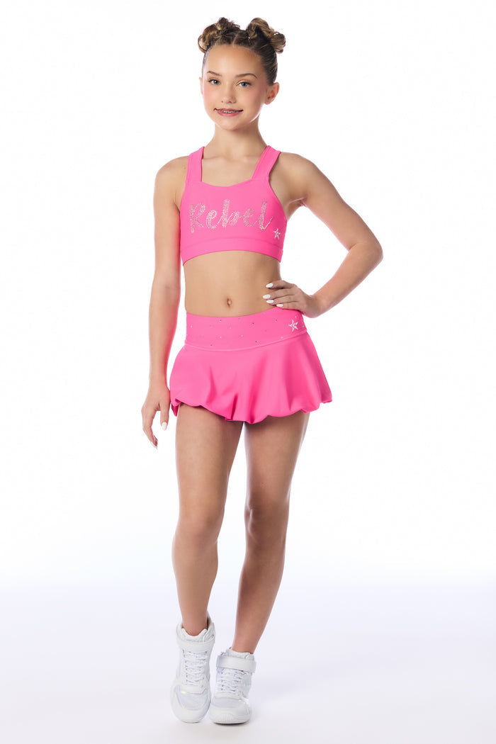 Joy Skirt in Electric Pink