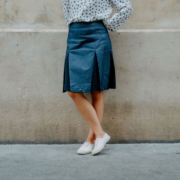 Jupe de vélo Millie En Ville - Windy Denim