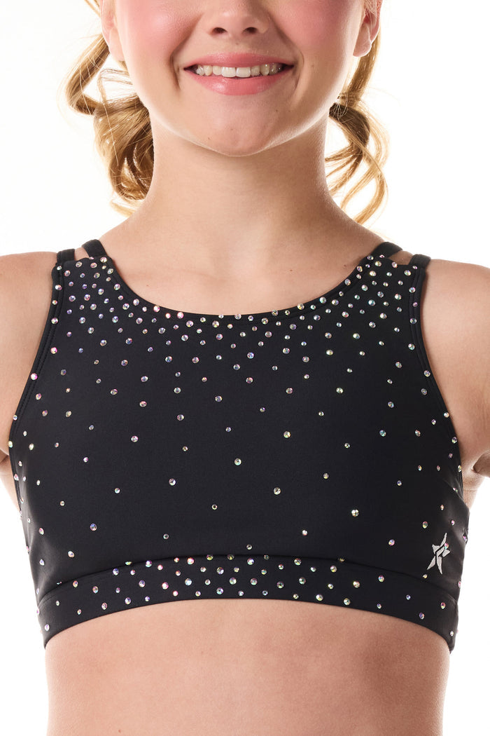 Katie Sports Bra in Black