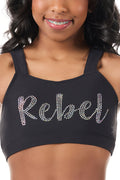 Kayla Sports Bra in Black