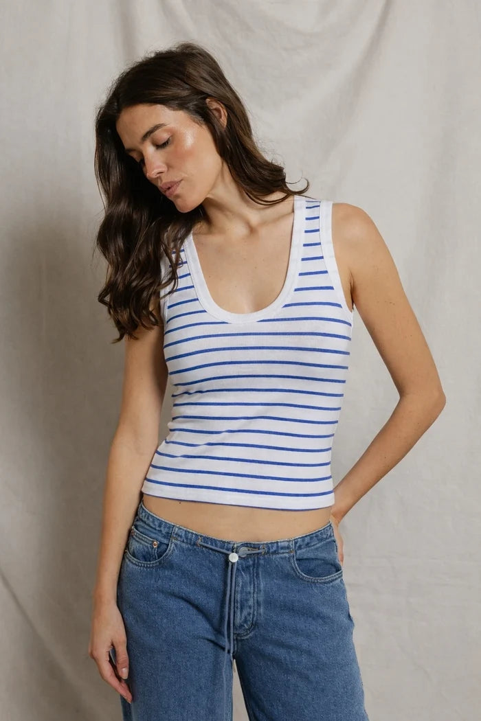xs / cobalt stripe