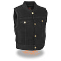 Kids Black Denim Club Vest: Kids Black Denim Club Vest Color Black Size X-Small Small Medium Large X-Large 2X-Large 3X-Large